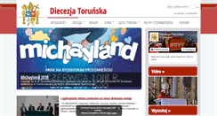 Desktop Screenshot of diecezja-torun.pl