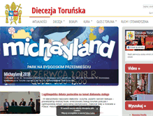 Tablet Screenshot of diecezja-torun.pl